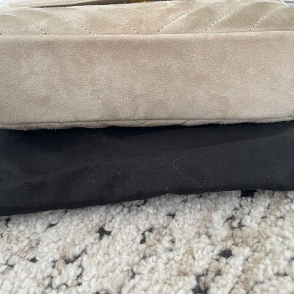 YSL COLLEGE MEDIUM IN QUILTED SUEDE - Picture 7 of 12